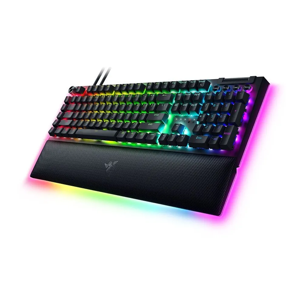 Keyboard Razer BlackWidow V4 Mechanical Gaming RGB Chroma Green Tactile Clicky Switch