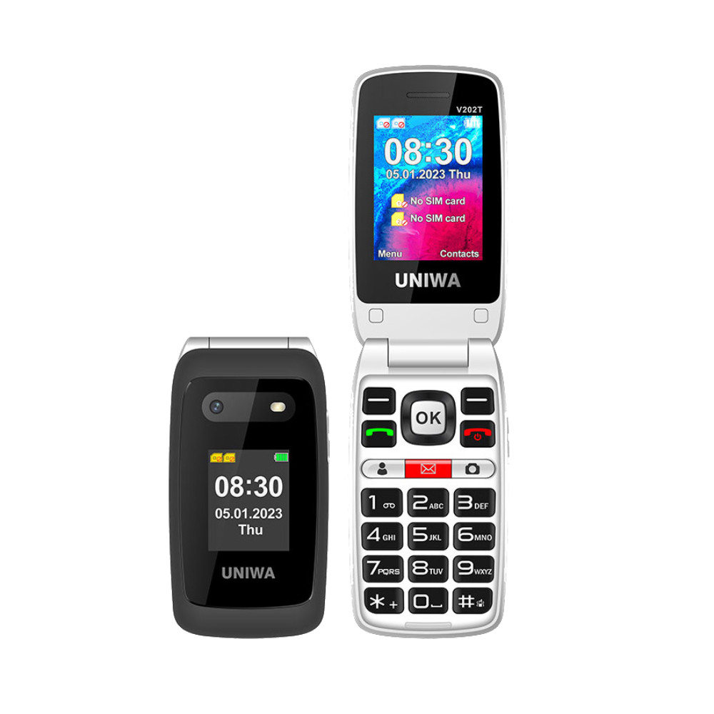 UNIWA V202T Feature phone Black