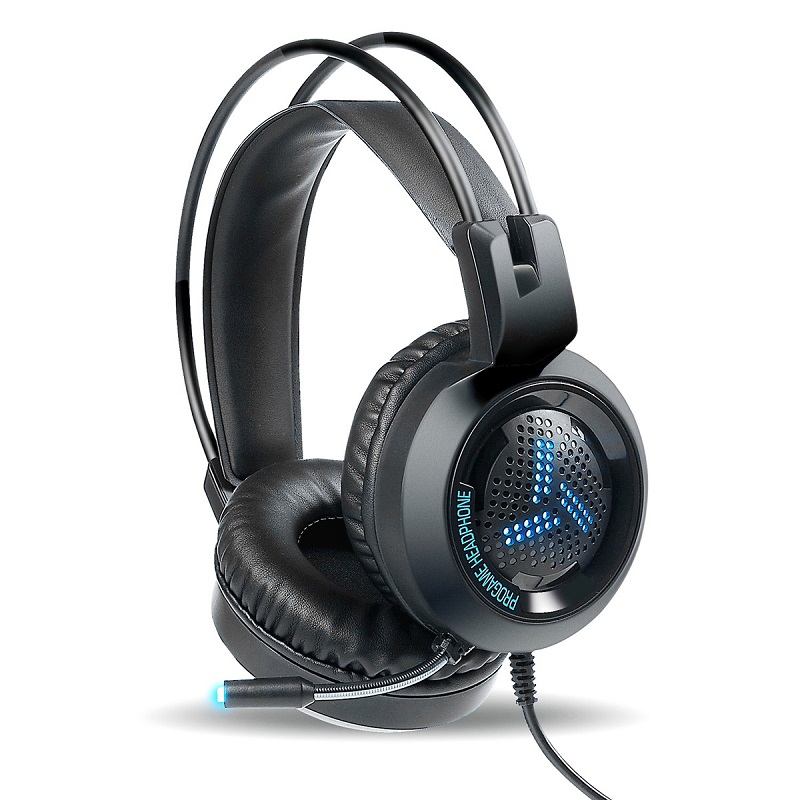 Headphones Omega Gaming Varr VH8020 RGB Black