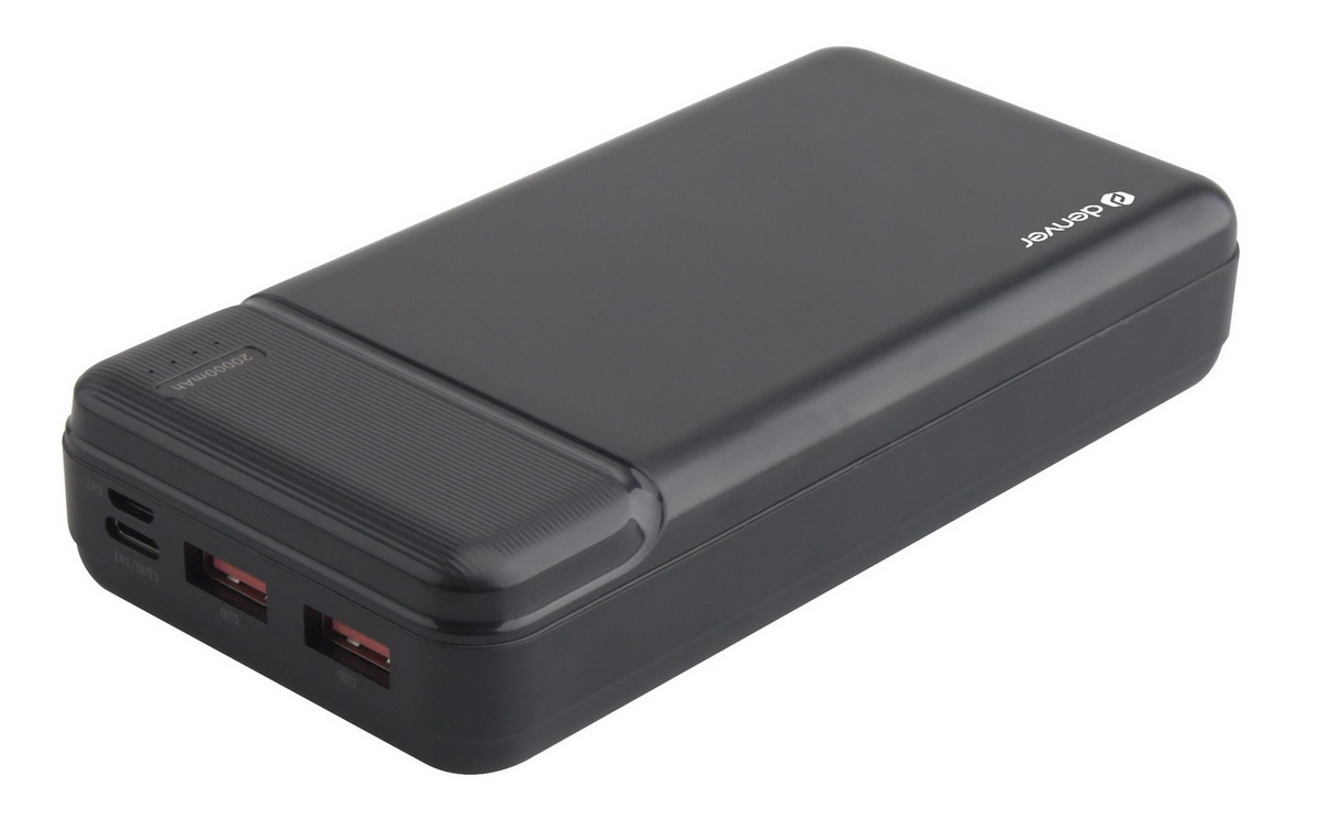 Power Bank Denver 20000mAh 18W Black