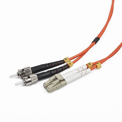 Cable Fiber Optic Duplex Multimode LC/ST 2M