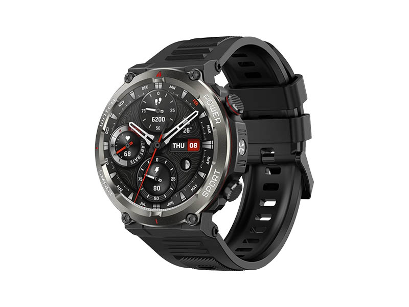 Smartwatch Blackview W50 Pro 1.45" Heart rate/IP68/LED Flashlight/BT Calls/100+ Sports/Sleep Monitor