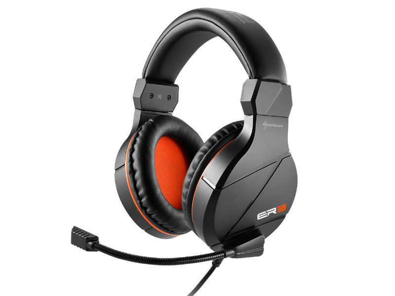 Headphones Sharkoon RUSH ER3 Gaming Black
