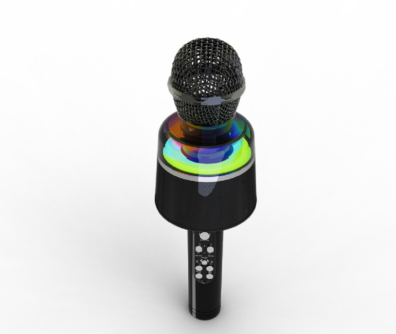 Wireless Karaoke Microphone Gembird Black