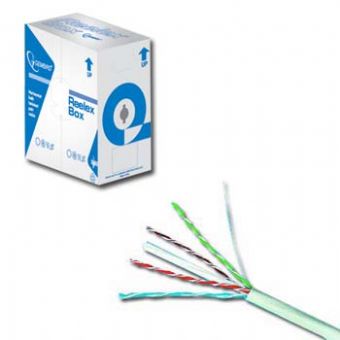 FTP Cable Cat5e 100m Solid Gembird Gray 0.50 mm CCA