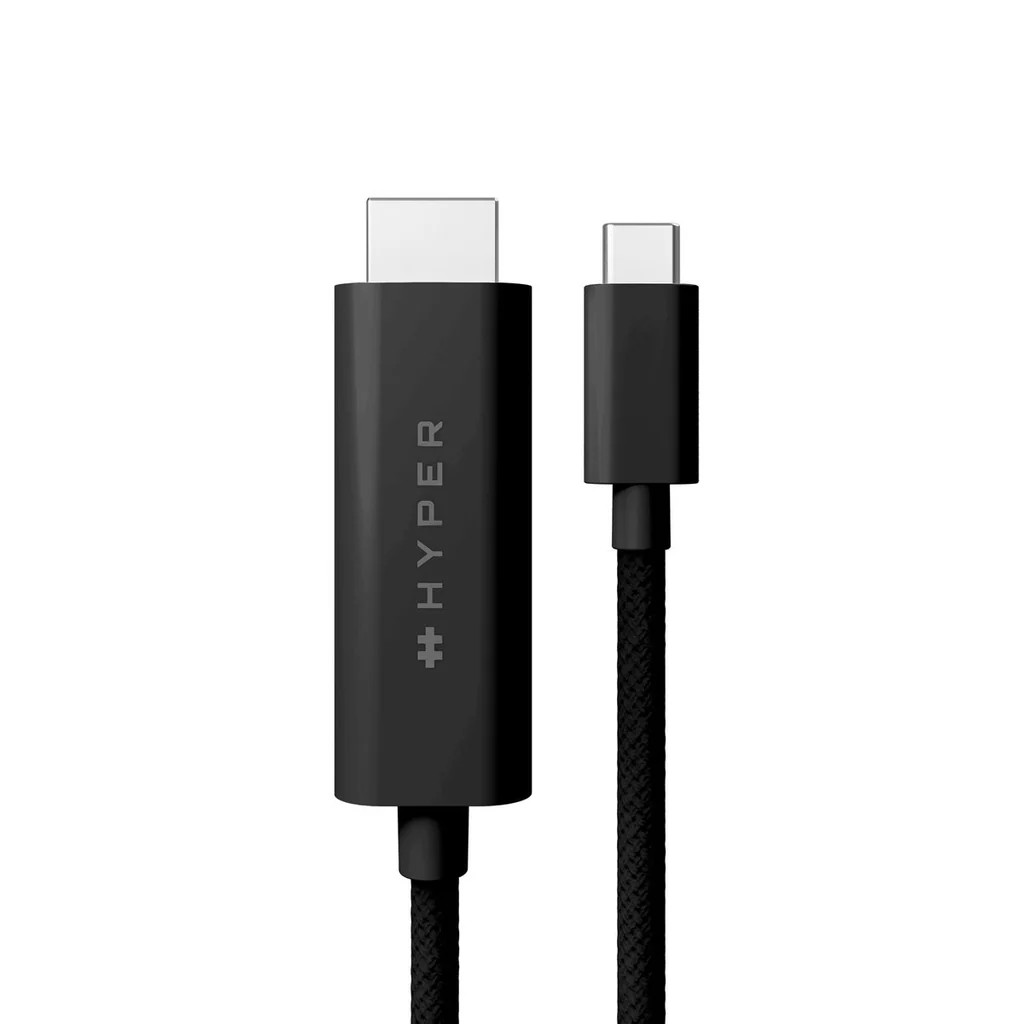 Hyper USB Type-C to HDMI 4K 60Hz 2.5m Cable Black