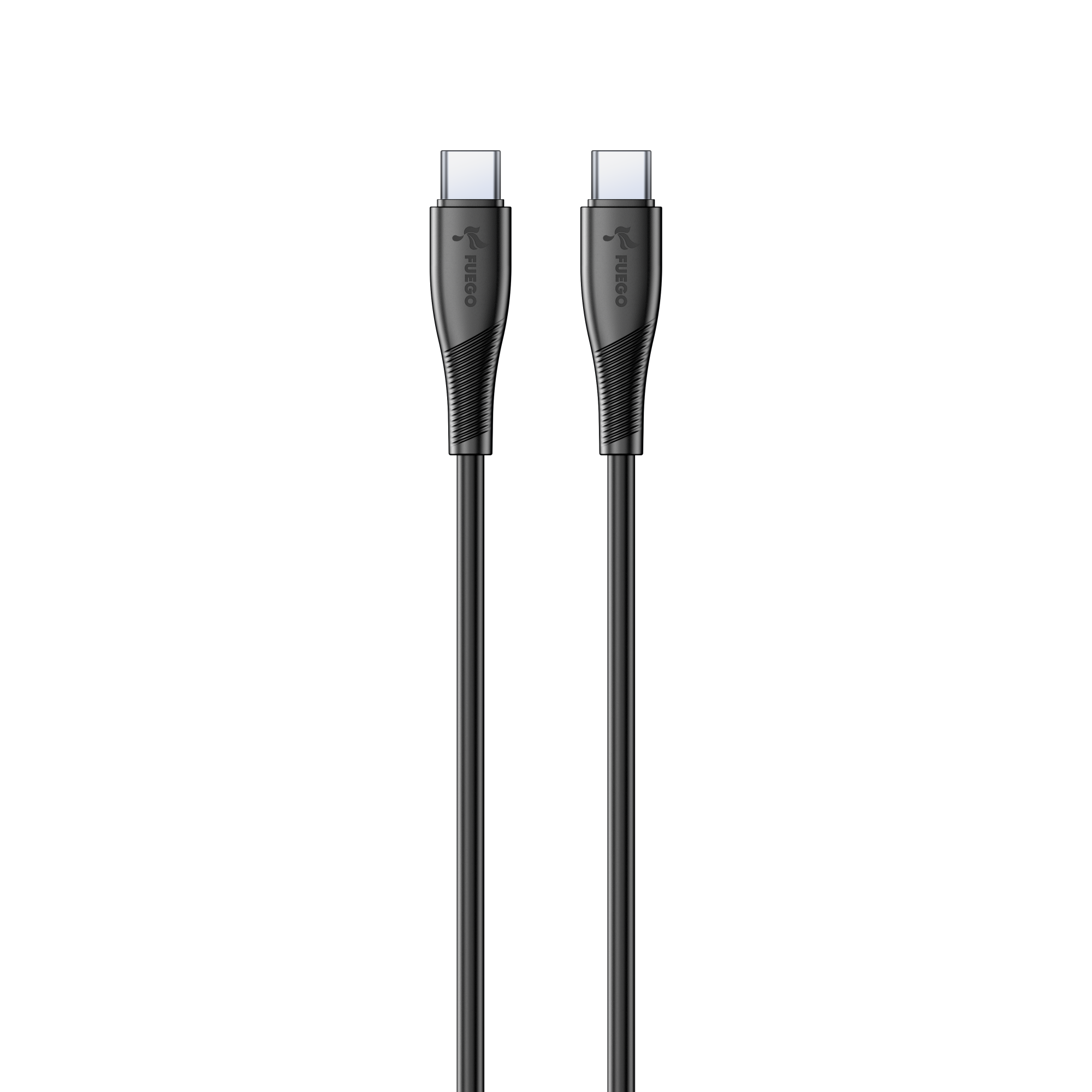 Кабел Fuego (Type C to Type C) 1m (FG182C) Black