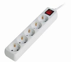 GEMBIRD SPG4C6 POWER PROTECTOR/ POWER CUBE 1.8M 16A 5 SOCKETS WHITE