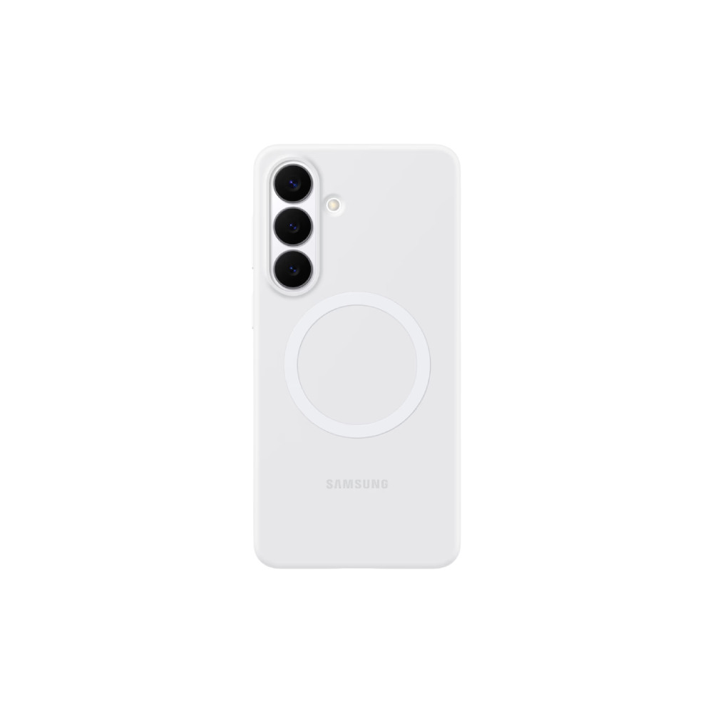 Samsung Case for Galaxy S26 Plus Silicone Magnet White