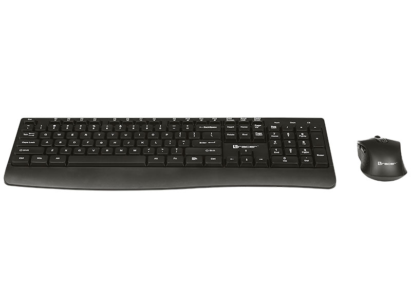 Keyboard Tracer Wireless Set Bartix 2 w/ Mouse Black