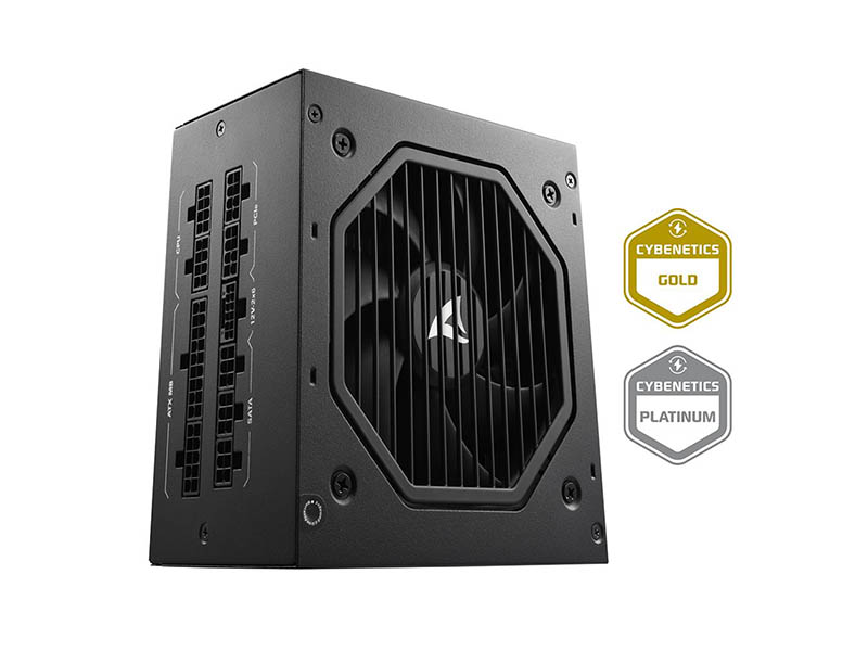 PSU 1000W Sharkoon Rebel P20 ATX 3.1 Cybenetics Plus GOLD, Modular, Zero RPM 120mm Fan,12VHPWR