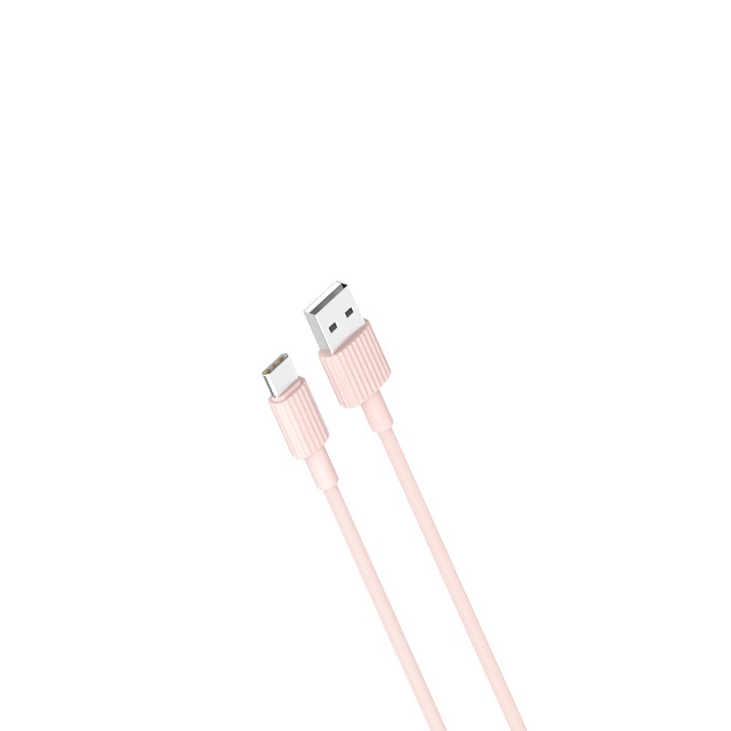 Cable USB 2.0 AM to Type-C 1m XO NB156 Pink