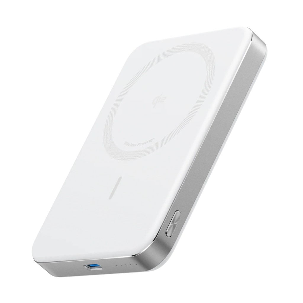 Power Bank Anker MagGo Slim 10K Magnetic Wireless White