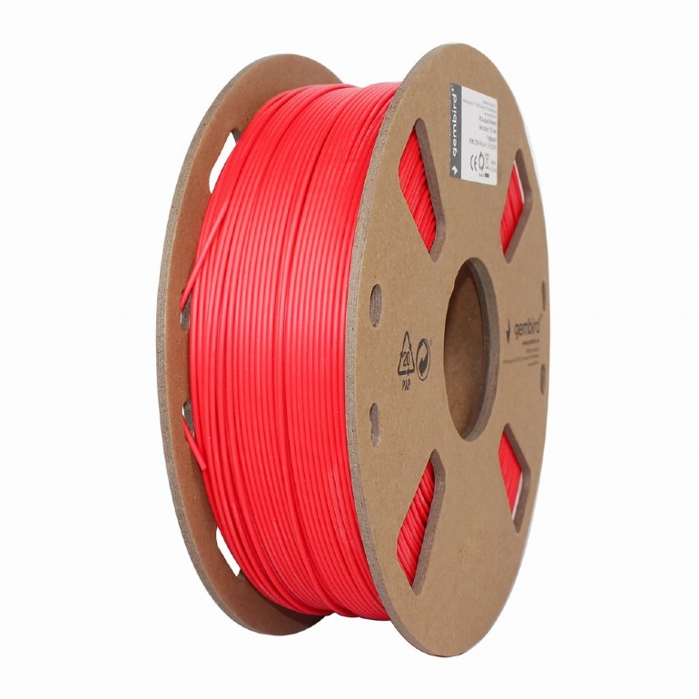 Filament for 3D Printer PLA 1.75mm Gembird Flame Bright Red