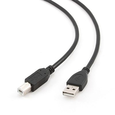 Cable USB 2.0 A to B 4.5m Black Professional