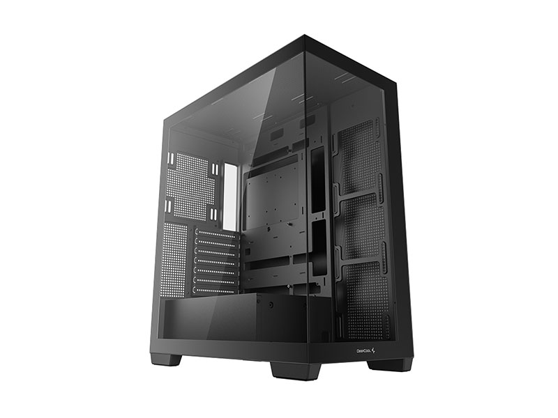 ATX Midi Tower Case Deepcool CG580 Black Panoramic Glass w/USB 3.0