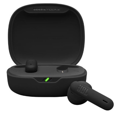 Earbuds JBL Wave Flex 2 Bluetooth ANC w/Mic Black