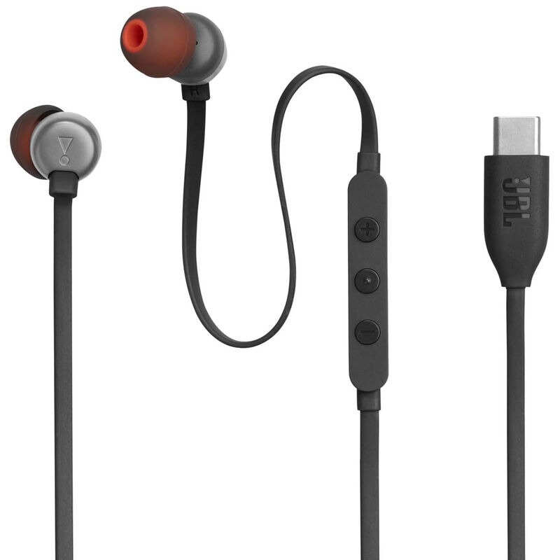 Earphones JBL Tune 310 Type-C w/ Microphone Black