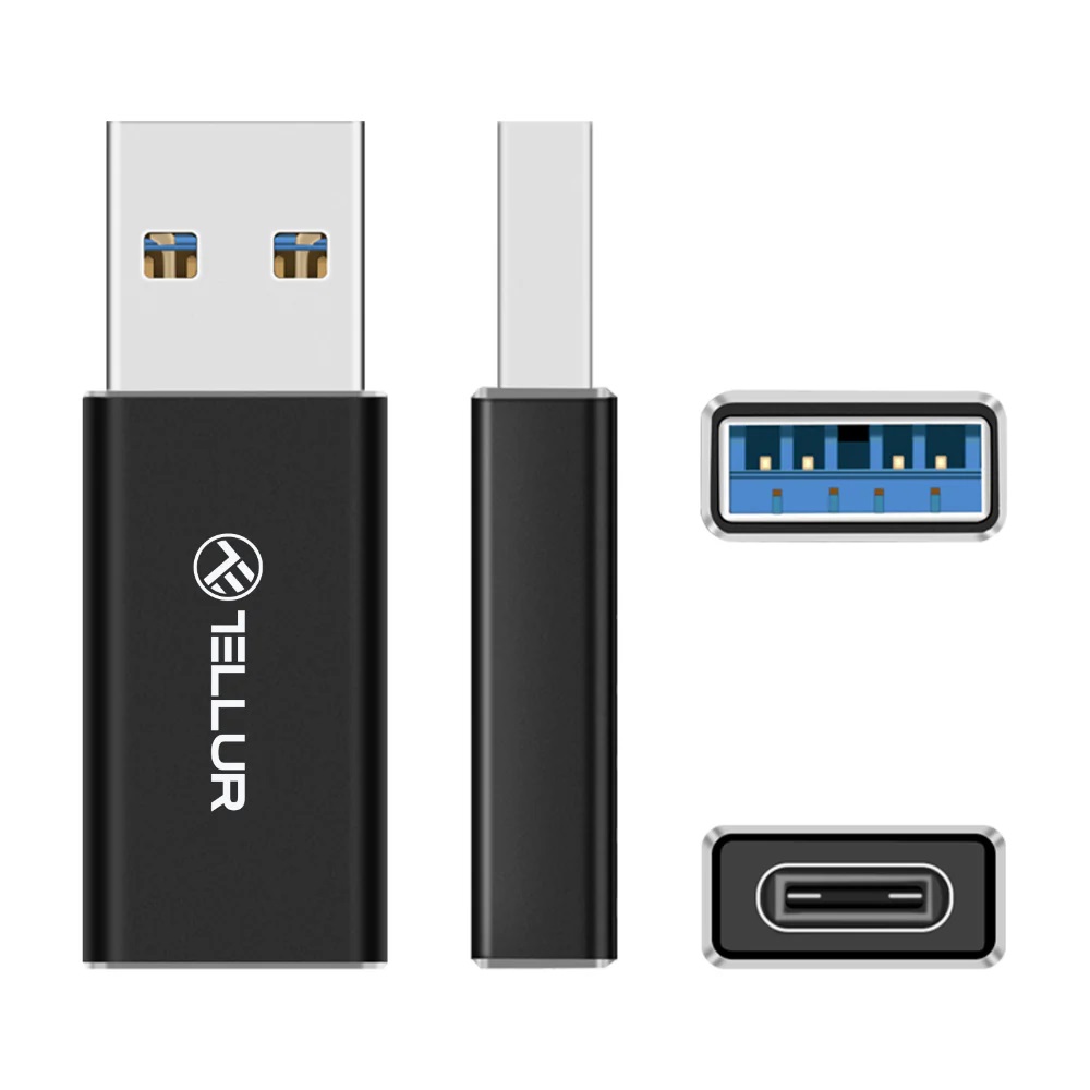 Adapter USB Type-A to Type-C Tellur