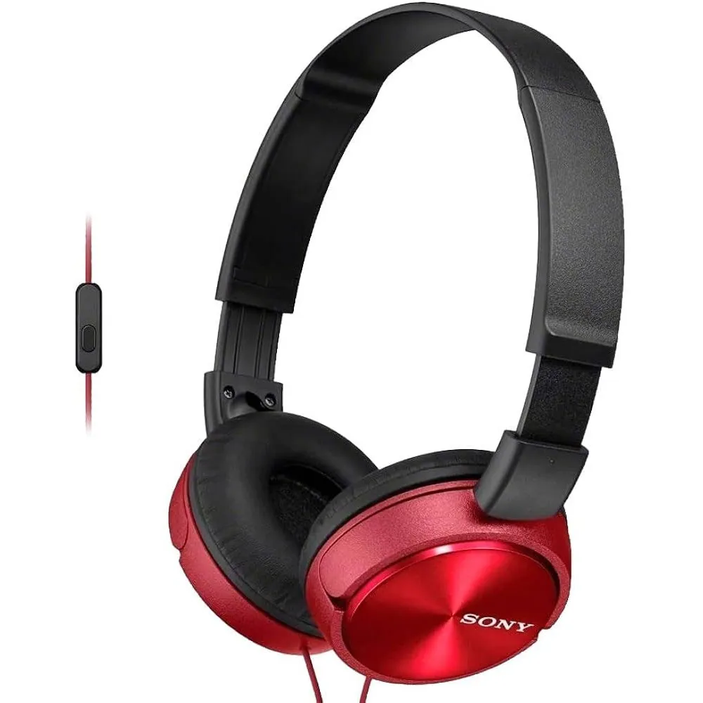 Headphones Sony MDR-ZX310APR w/Microphone Red