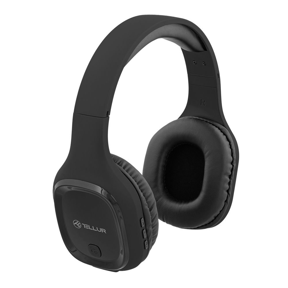 Headphones Tellur Pulse Bluetooth Black