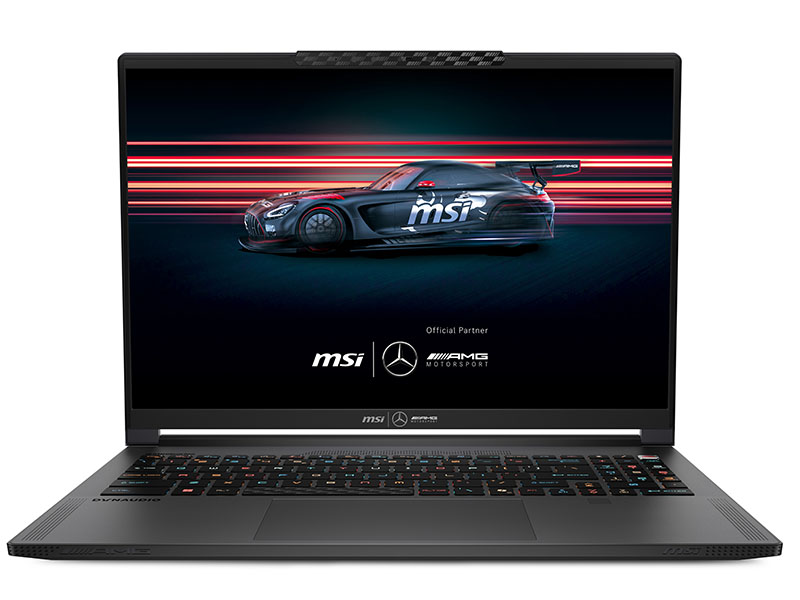 Notebook MSI Stealth A16 Mercedes AMG Ryzen 9 HX370/32GB/1TB/RTX 5070 8GB/16" QHD+ 240Hz OLED/W11P