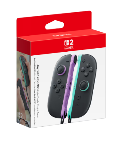 Nintendo Switch 2 Joy-Con Pair Light Purple/ Light Green