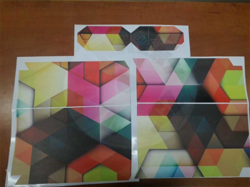 Vinyl cover (stickers) for console and controller - Colorful (PS4)