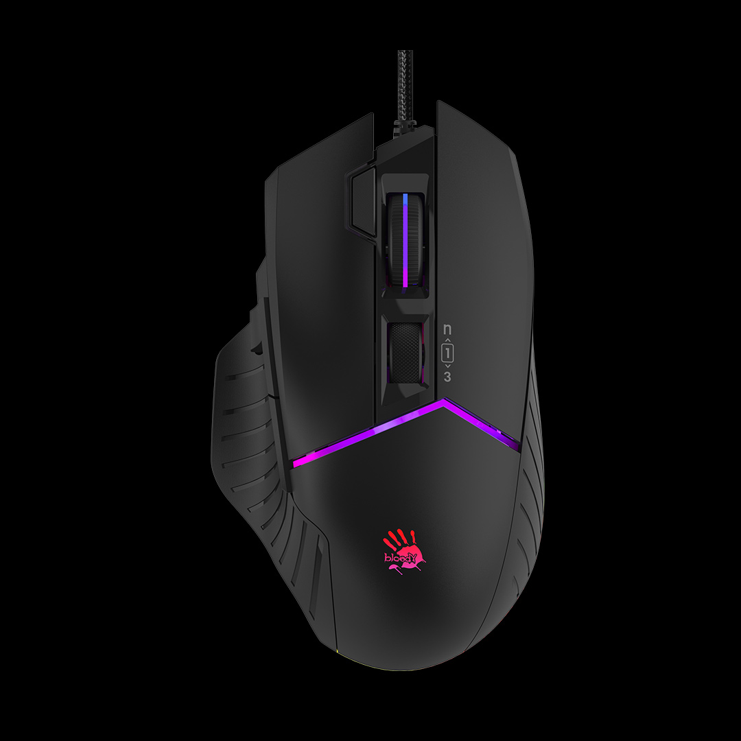 Mouse A4 W95 MAX Bloody Gaming Black Activated