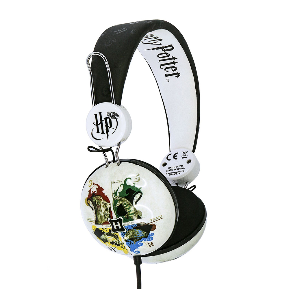 Headphones OTL Teen Harry Potter Hogwarts Crest Dome