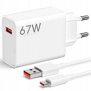 Xiaomi Charger 67W HyperCharge Combo (Type-A)