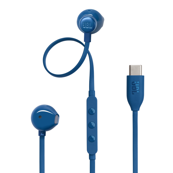 Earphones JBL Tune 305 Type-C w/ Microphone Blue