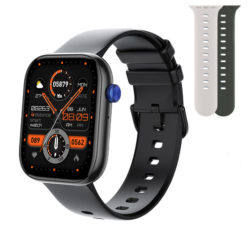 Smartwatch Moye Kronos 3 Pro Black w/2 Bracelets
