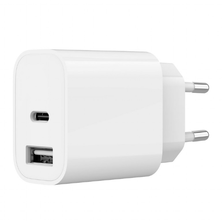USB Universal Power Charger 2 port Gembird 12W Type A+C