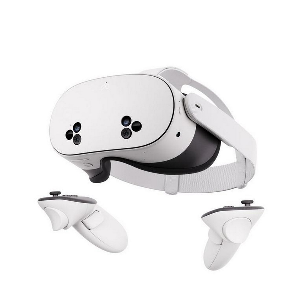 Virtual Reality Headset Meta Quest 3S 256GB w/Two Controllers Gaming + Batman Arkham Shadow