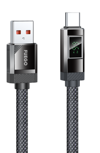Кабел Fuego (Type A to Type C) 1.2m (FG2T) Black