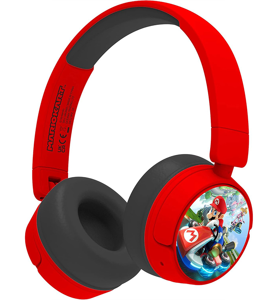 Headphones OTL Kids Mario Kart Bluetooth