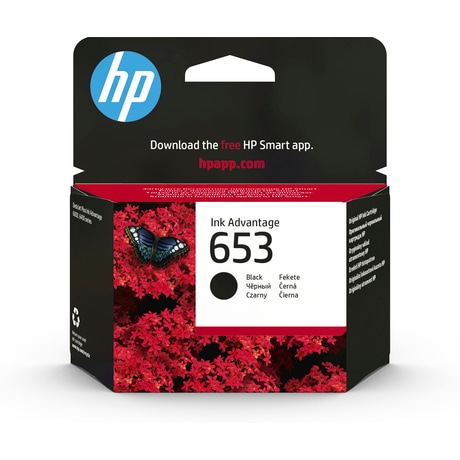 Cart. HP 653 Black for 2876/42xx