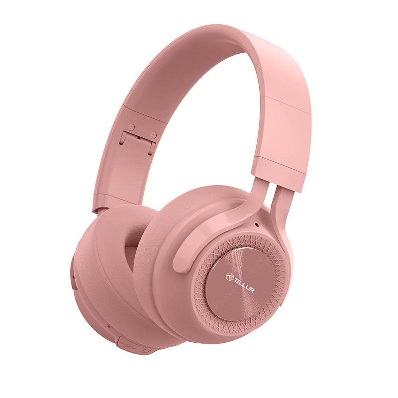 Headphones Tellur Feel Bluetooth Pink