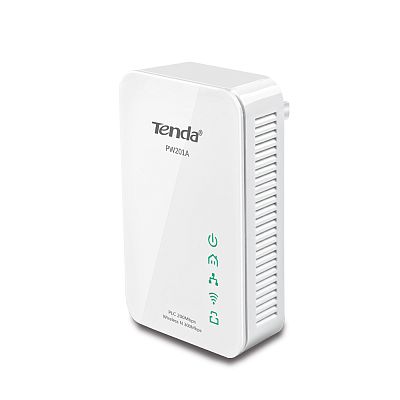 Tenda Powerline Extender Wireless N300 Adapter PW201A 300Mb/s
