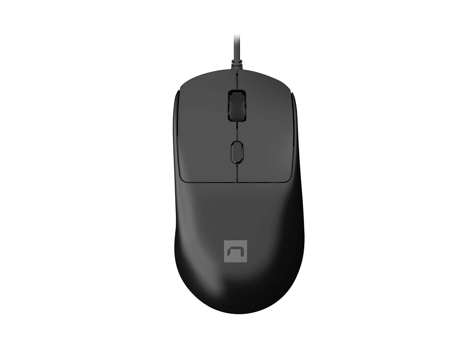 Mouse Natec Hawk 2 Laser 2400DPI USB Black