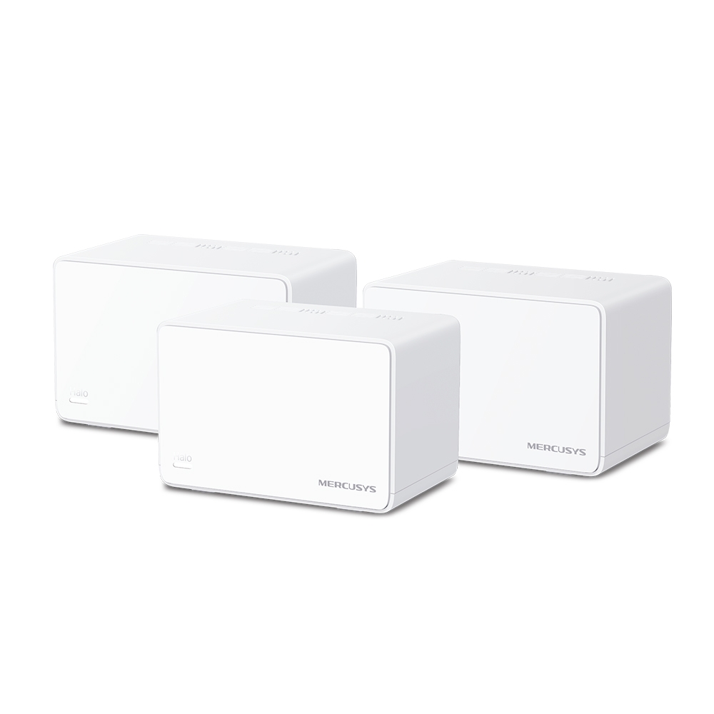 Mercusys Wireless AX MESH Halo H80X 3000Mbps Dual Band Router 3-Pack