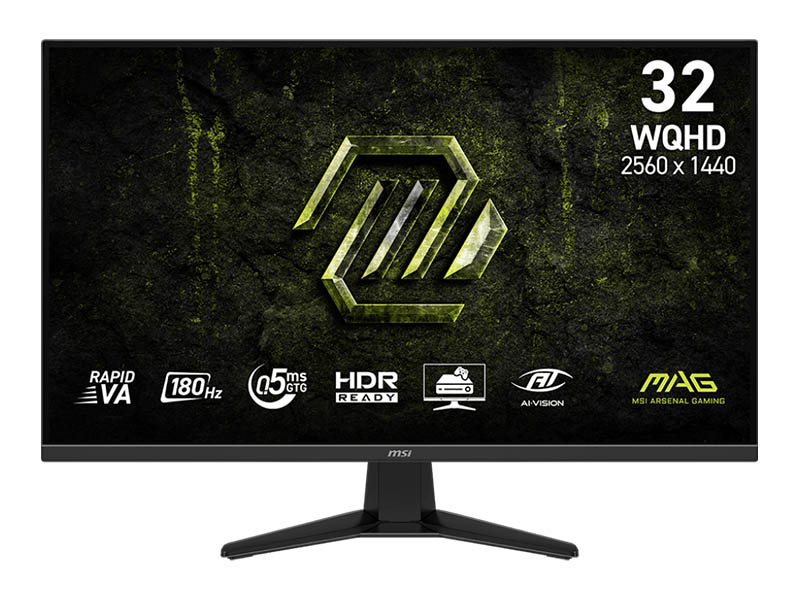 Monitor 32" MSI MAG 325QF E18V VA, 180Hz, 0.5ms, 2560x1440 WQHD, HDMIx2, DP