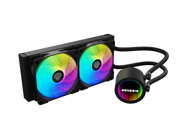 Cooler Liquid Genesis Hydria 240 ARGB Black