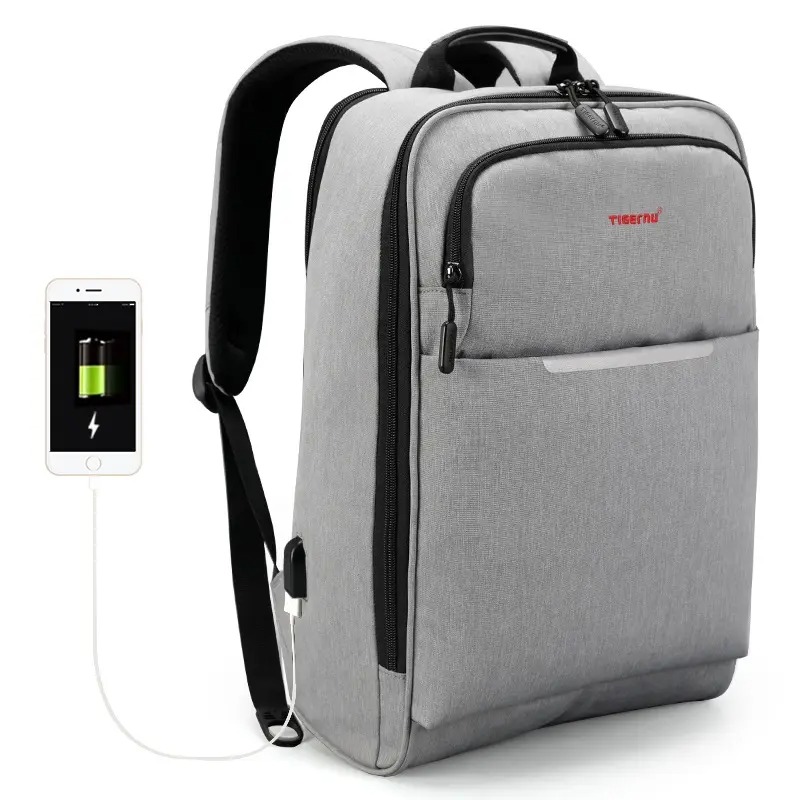 Notebook Backpack Tigernu 14" T-B3305 Silver
