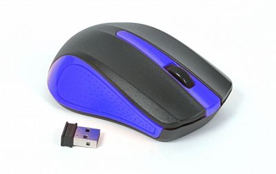 Mouse Omega Wireless OM-419 Black/Blue