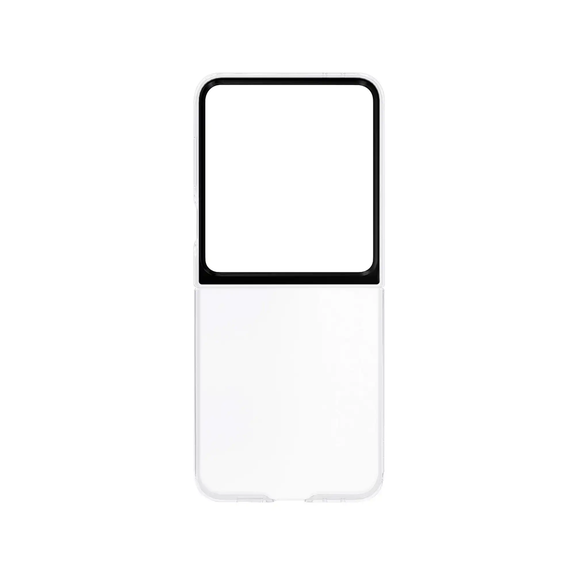 Samsung Case for Galaxy Z Flip 6 Clear Transparent