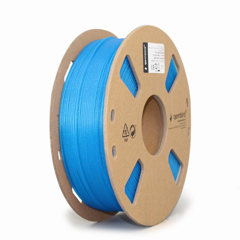 Filament for 3D Printer PLA 1.75mm Gembird Galaxy Blue
