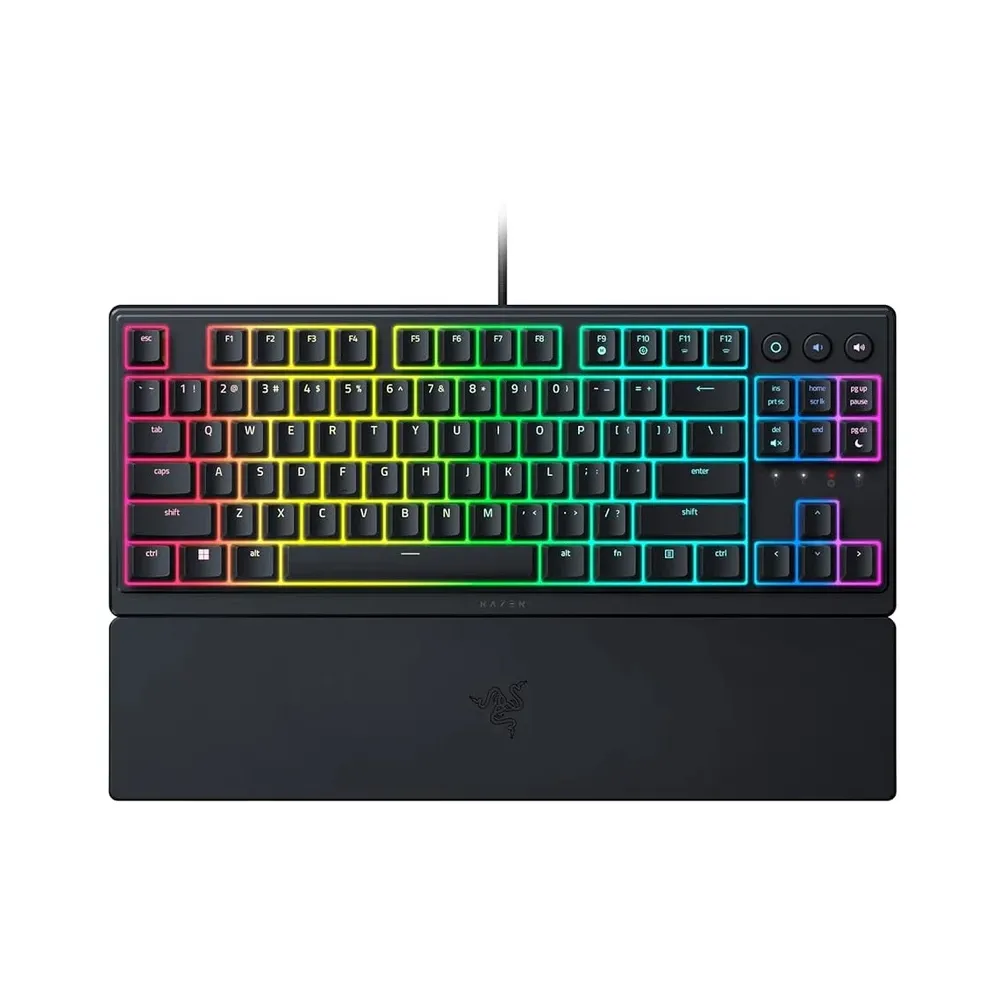 Keyboard Razer Ornata V3 Tenkeyless Low Profile Mechanical Membrane Gaming RGB Chroma