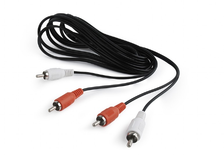 Cable Audio 2xRCA to 2xRCA M/M 1.8m Gembird